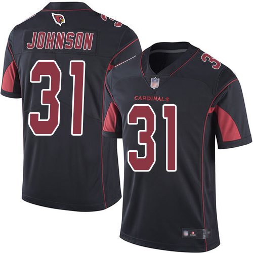 Arizona Cardinals Limited Black Men David Johnson Jersey NFL Football 31 Rush Vapor Untouchable